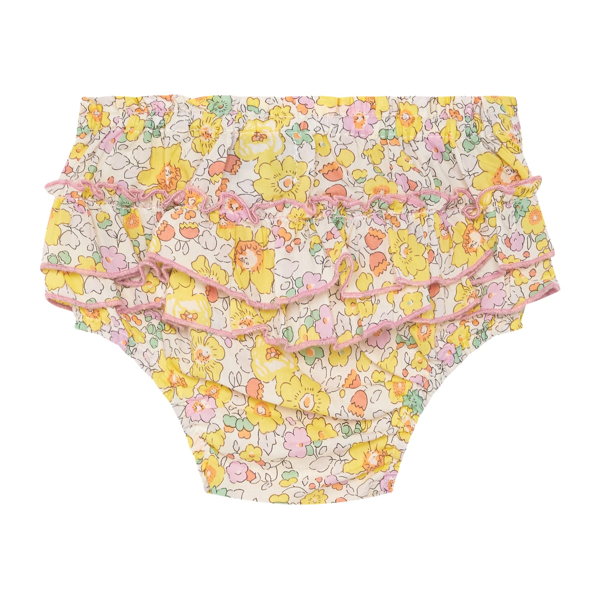 yellow Liberty bloomer back 