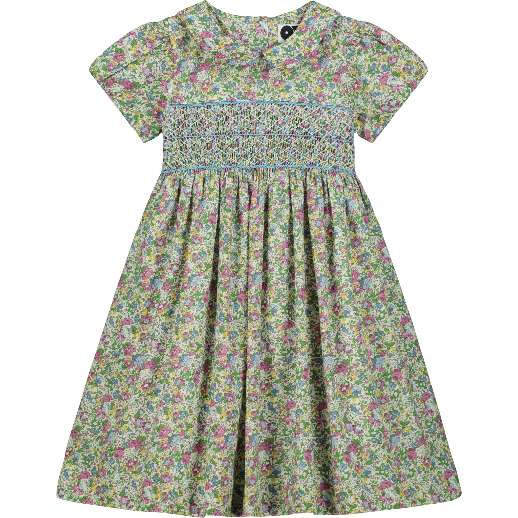 Claire-Aude Organic Tana Lawn™ Cotton dress for girls, hand-smocked