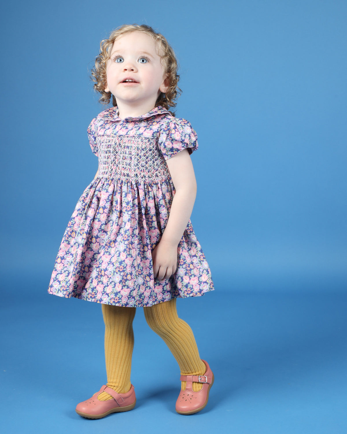 Hand-Smocked Baby Dress -MARIN