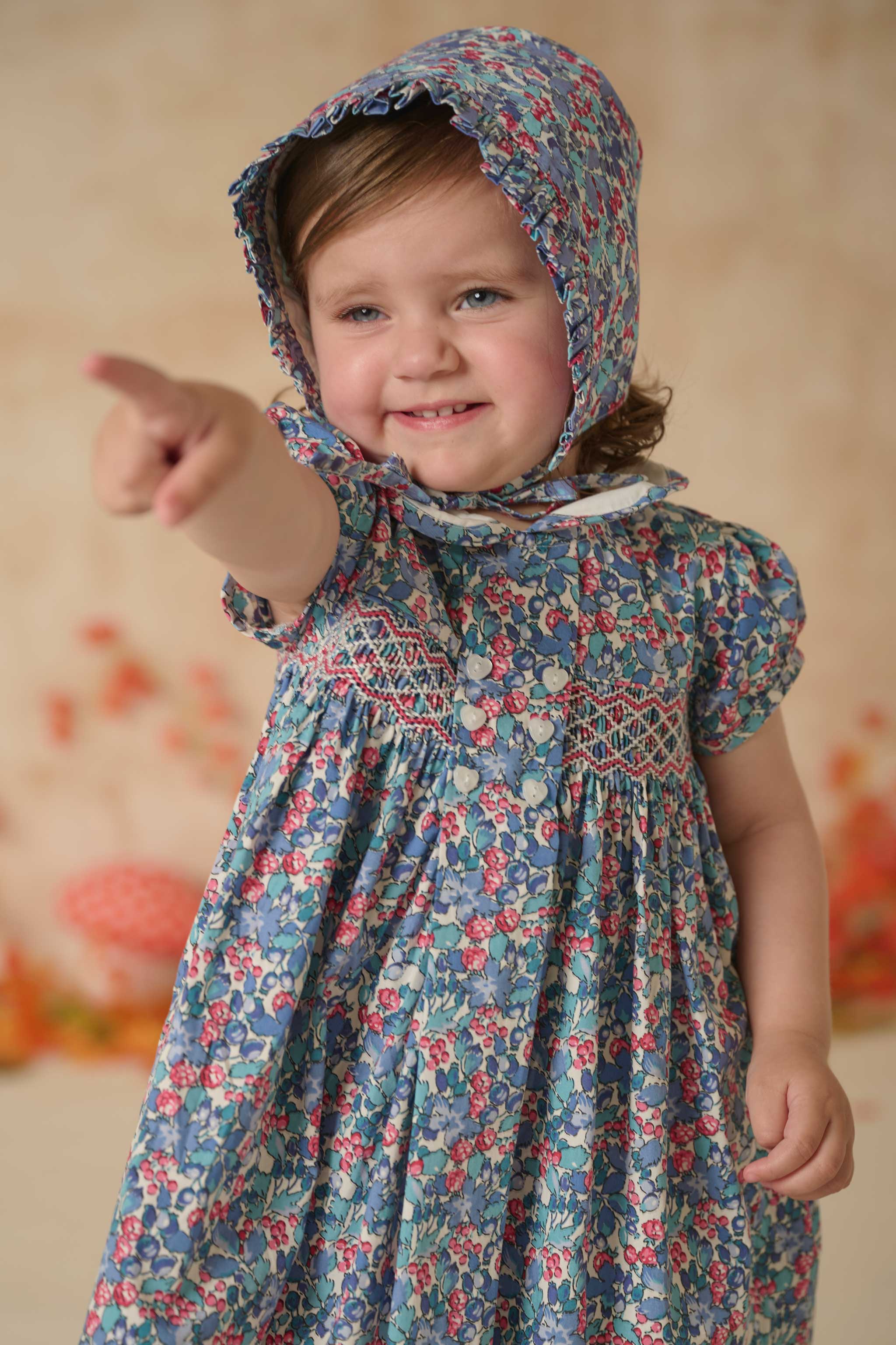 Hand-Smocked Baby Dress - Mirelle
