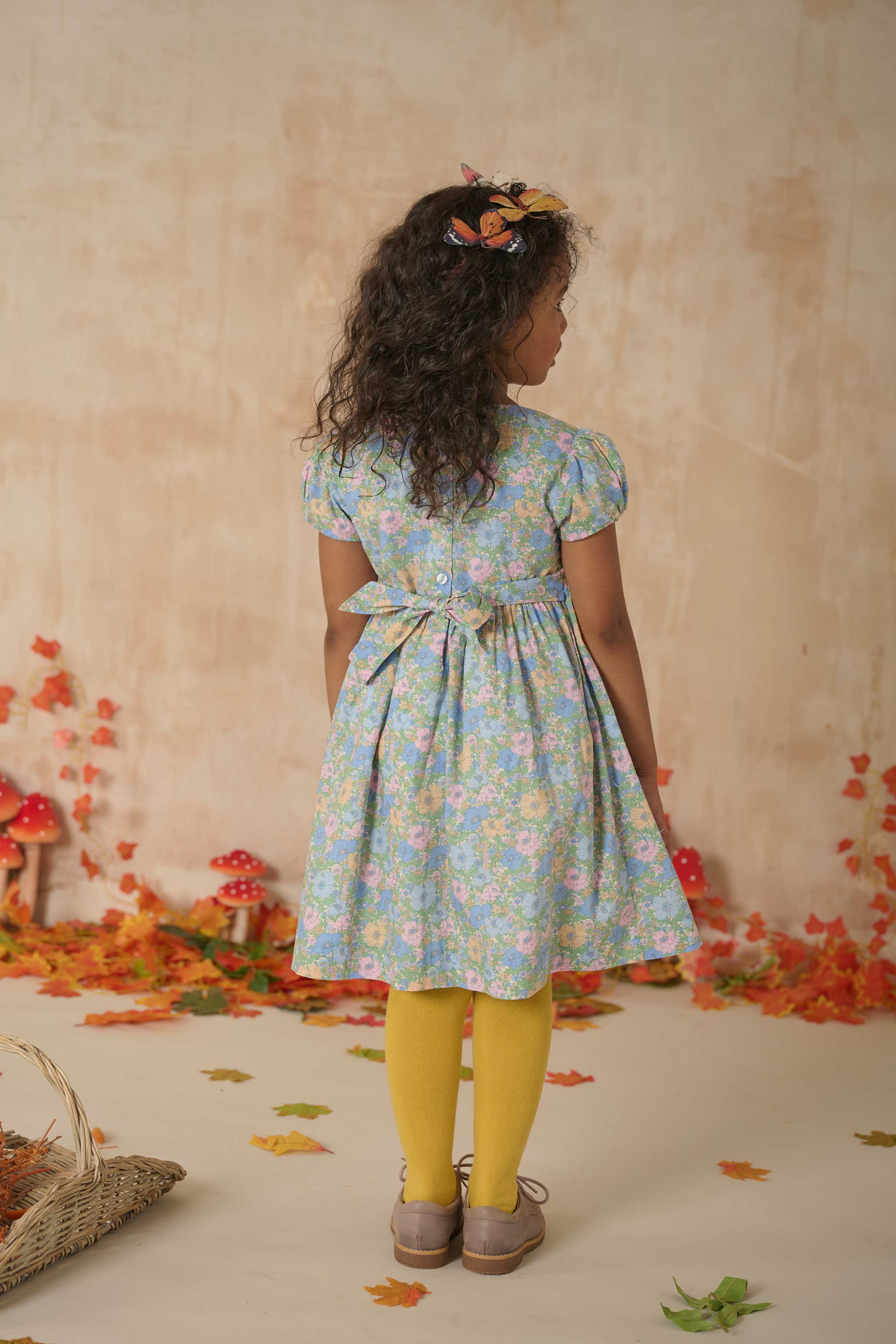 Hand-Smocked Girls Dress - Nola