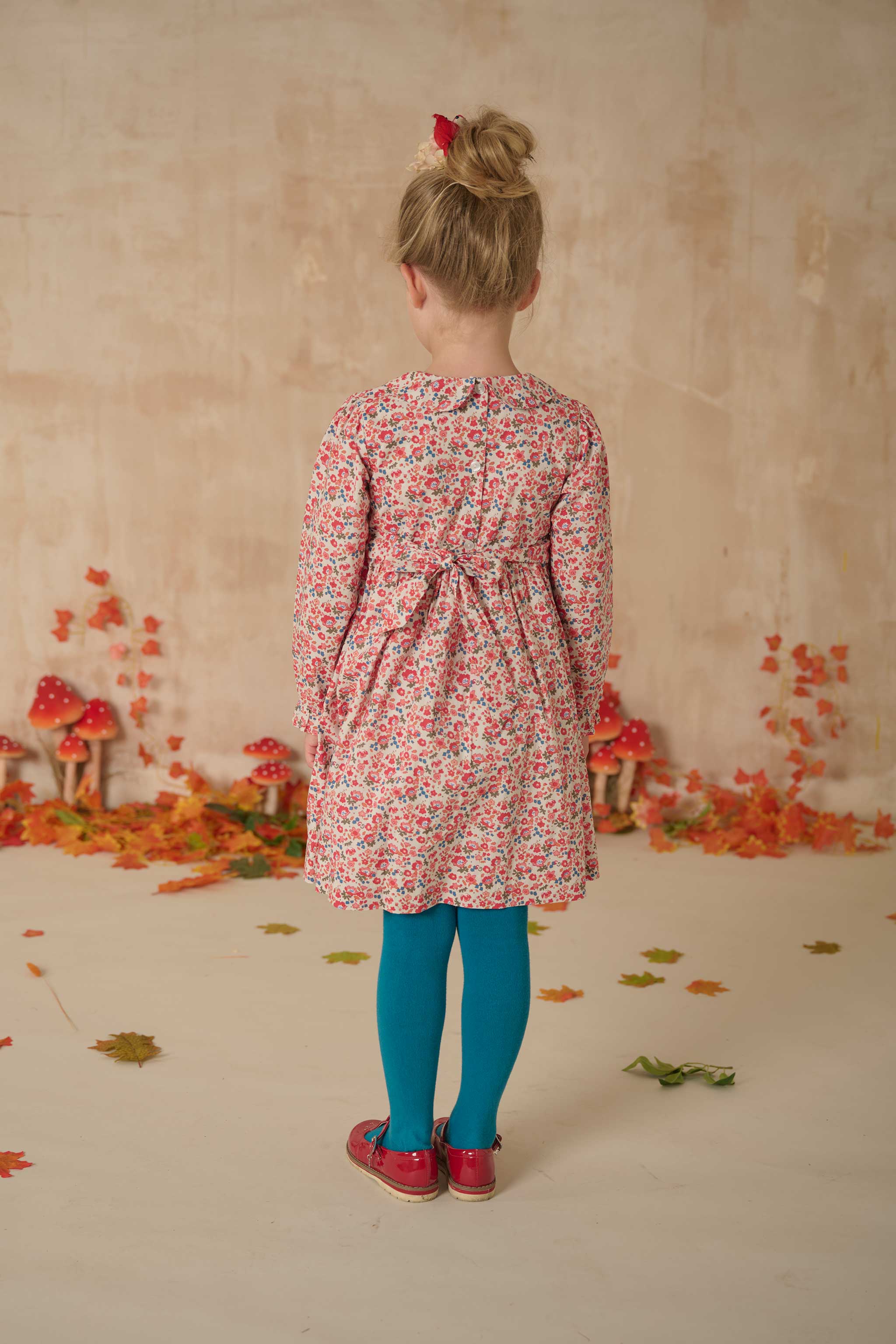 Hand-Smocked Girls Dress - Nayda