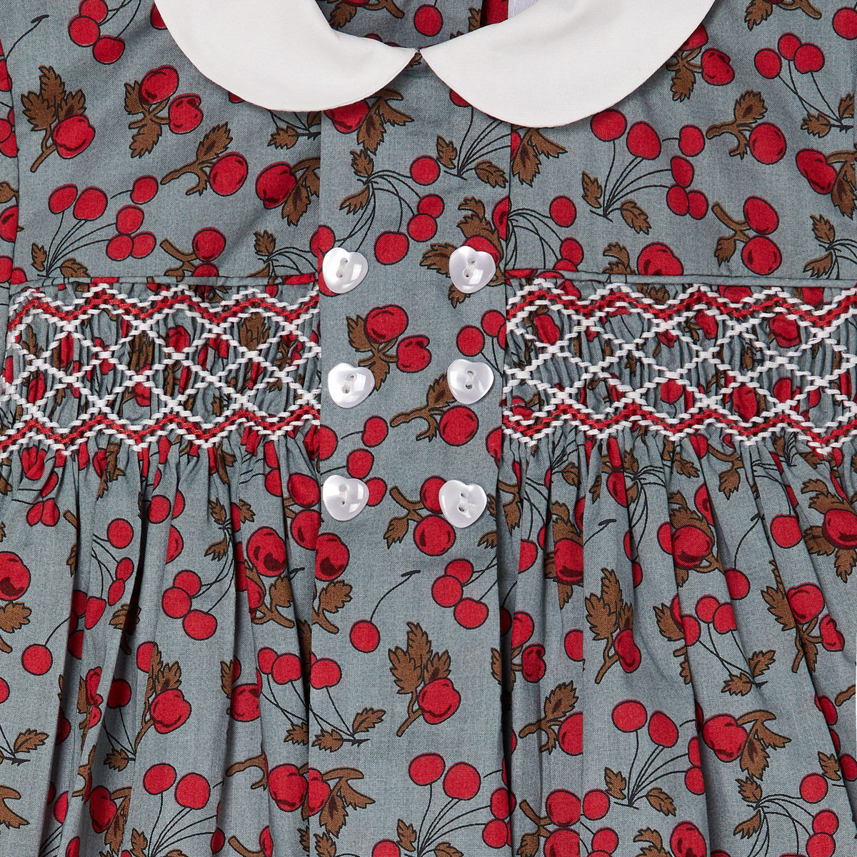Hand-Smocked Baby Dress - NAIDA