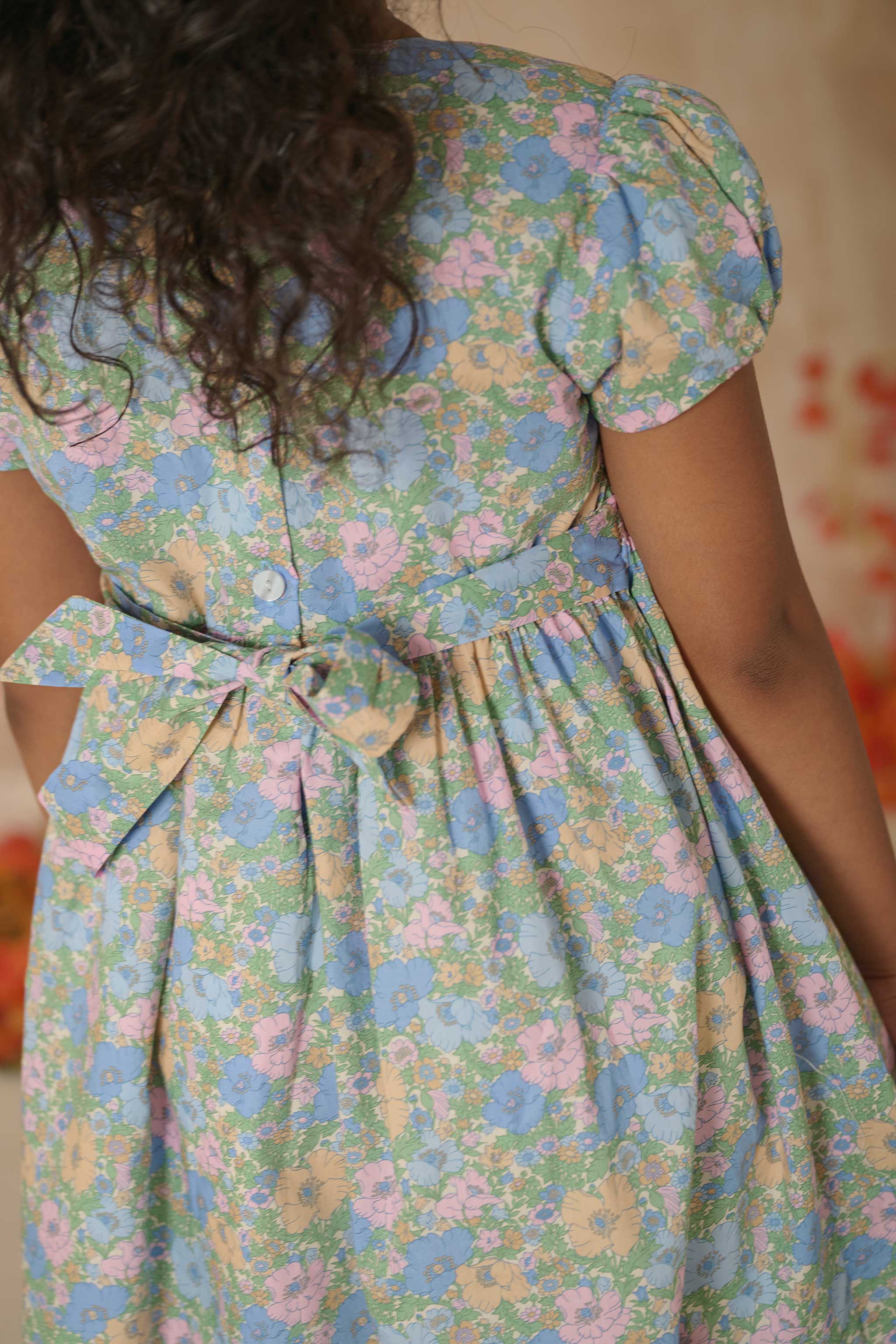 Hand-Smocked Girls Dress - Nola
