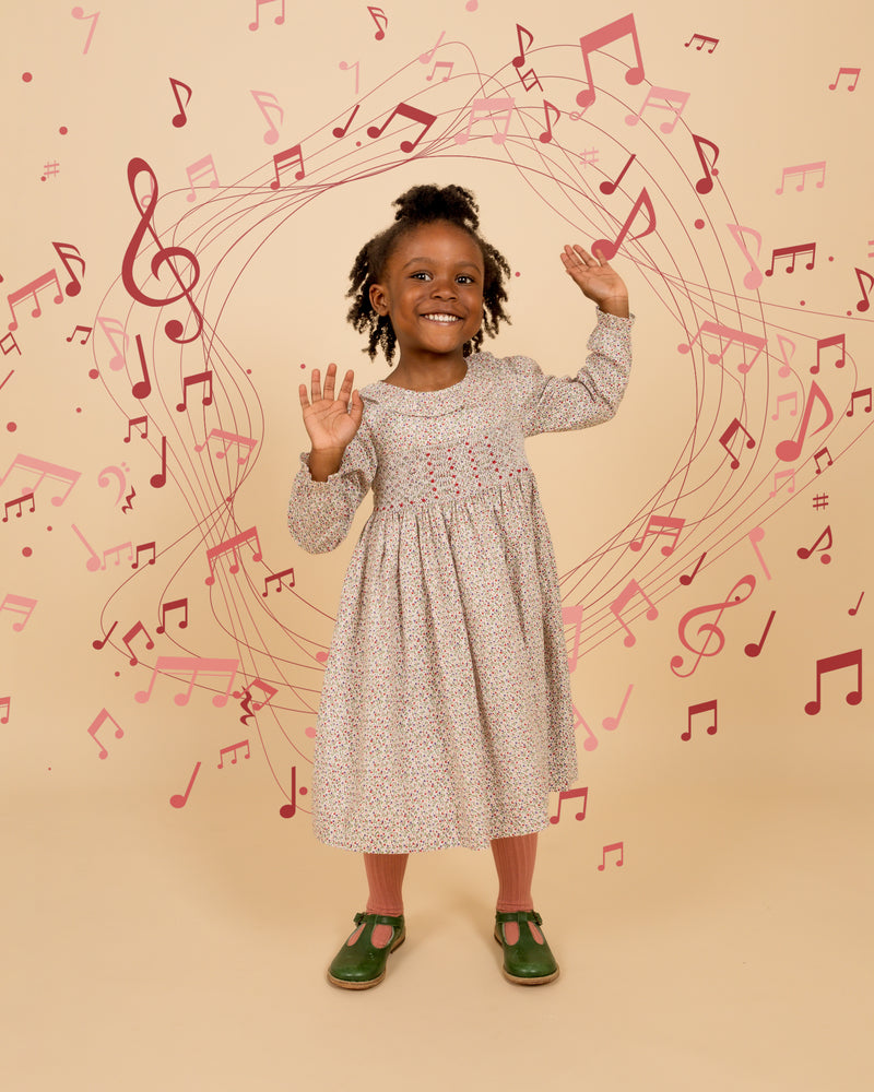 Floral smock on sale dress