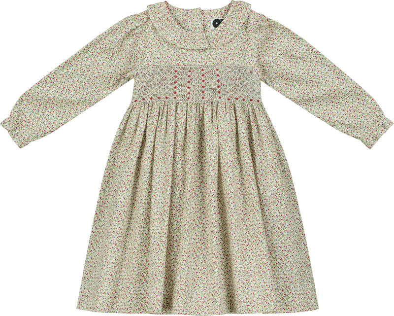 Long sleeve smock dress baby cheap