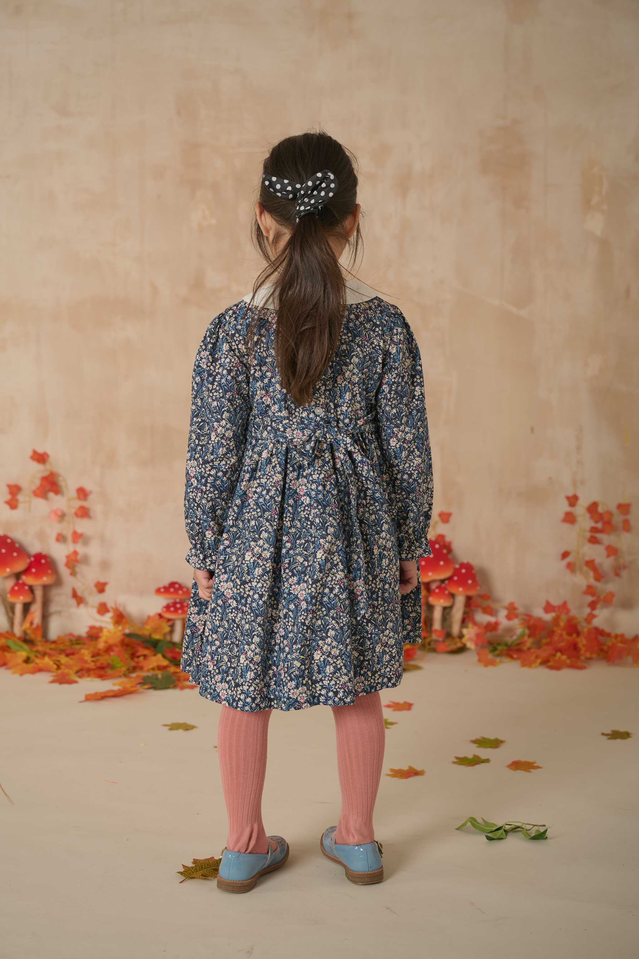 Hand-Smocked Girls Dress - Rhiannon