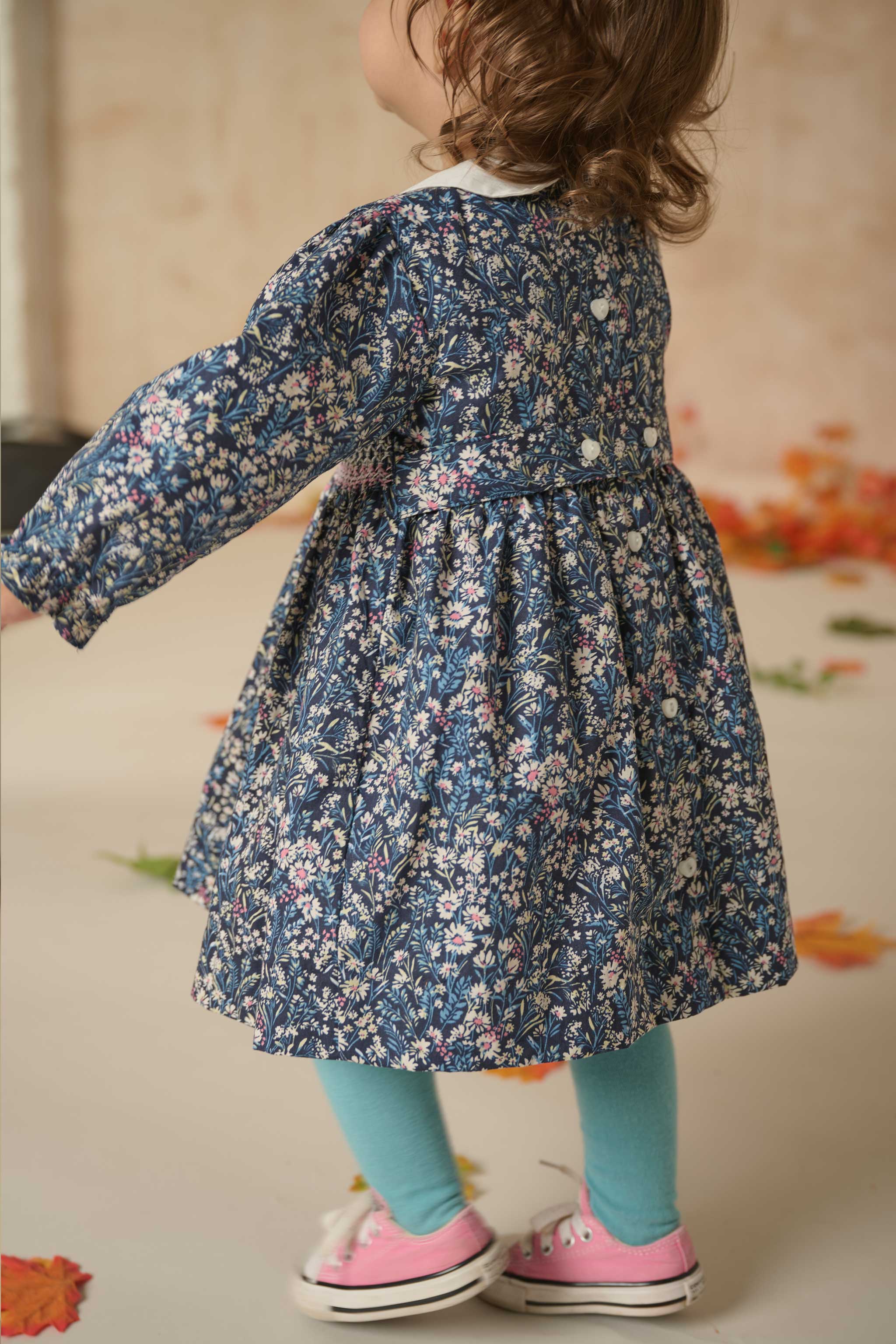 Hand-Smocked Baby Dress - Rosalind