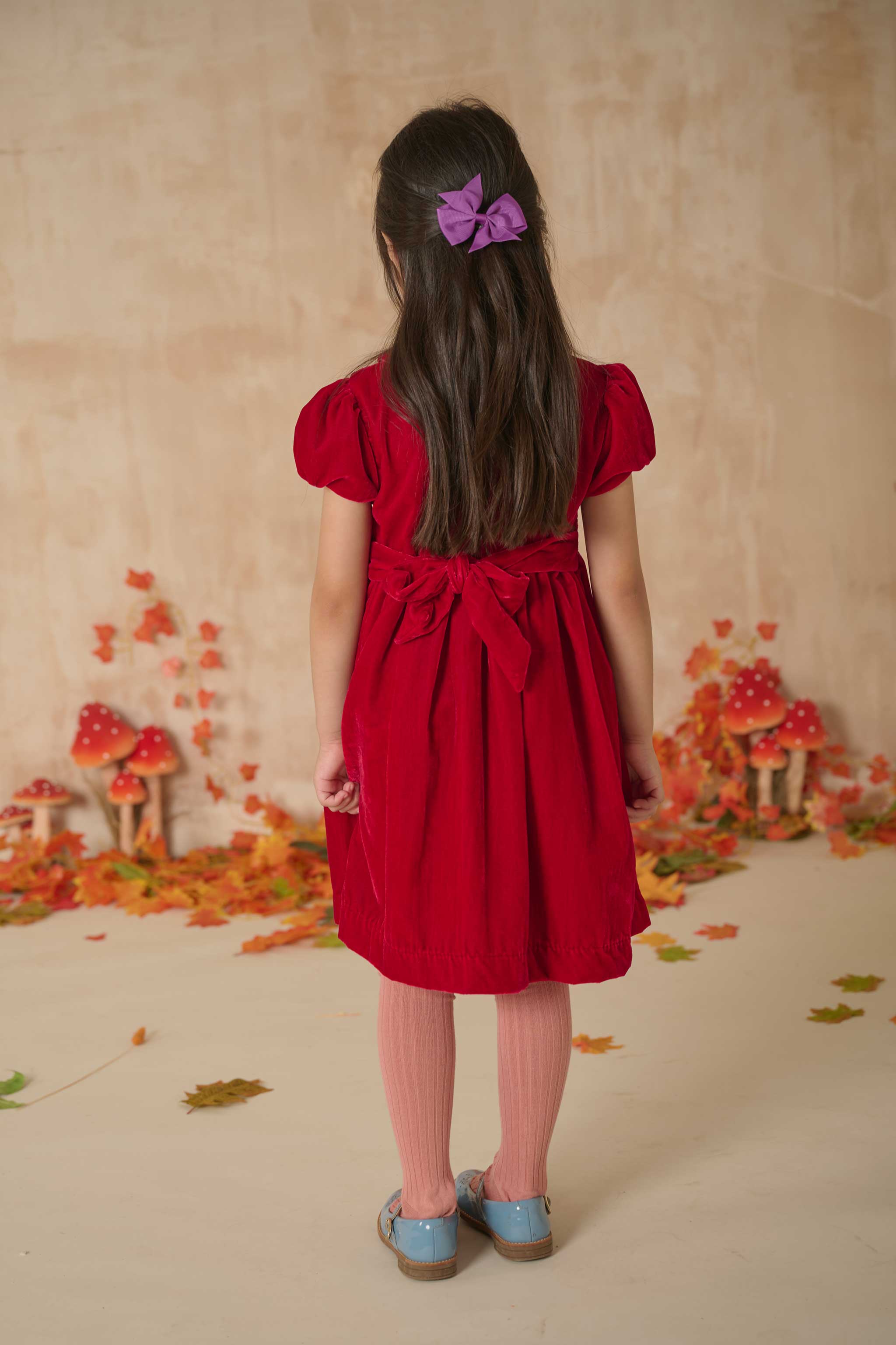 Hand-Smocked Girls Dress - Solange