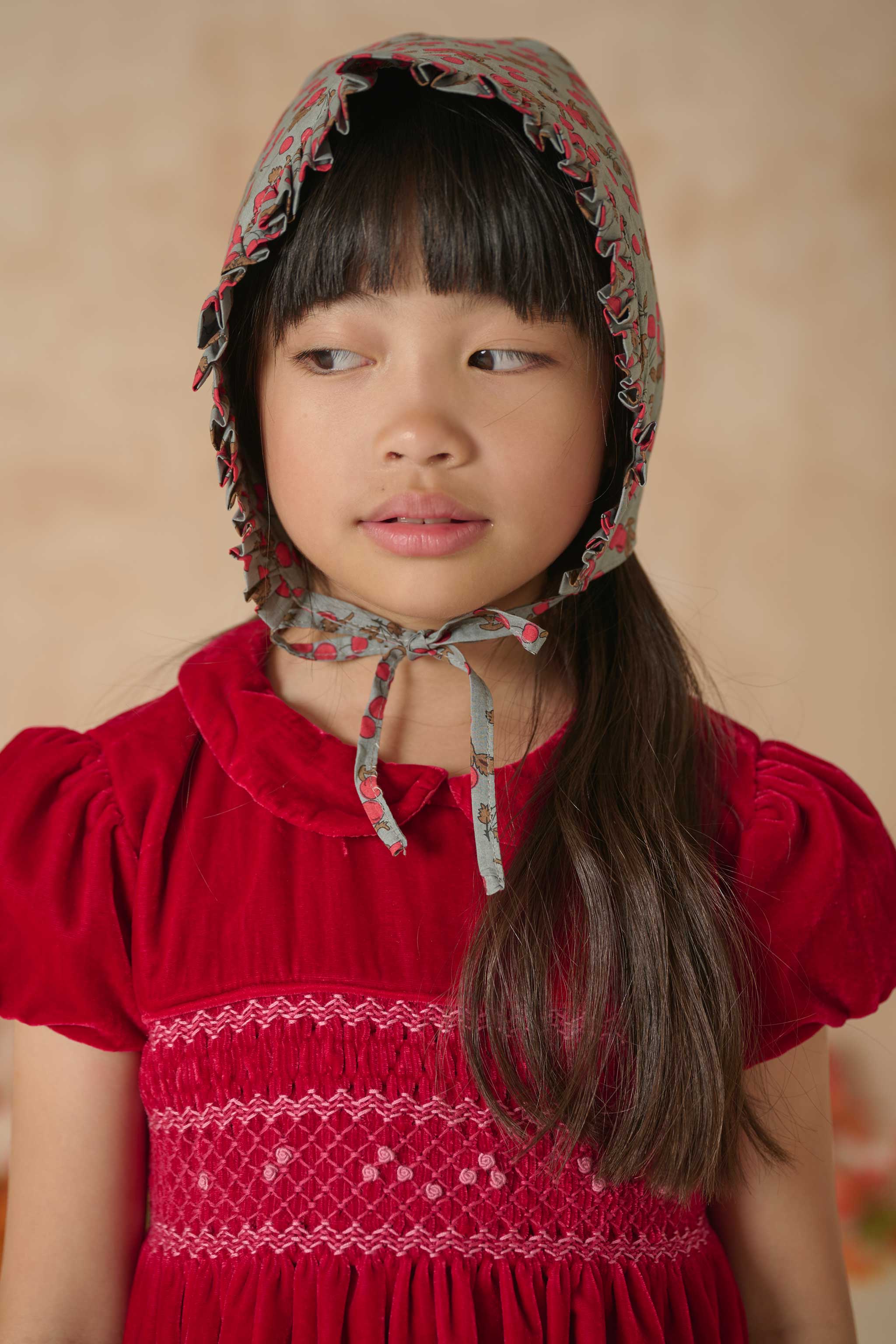 Hand-Smocked Girls Dress - Solange