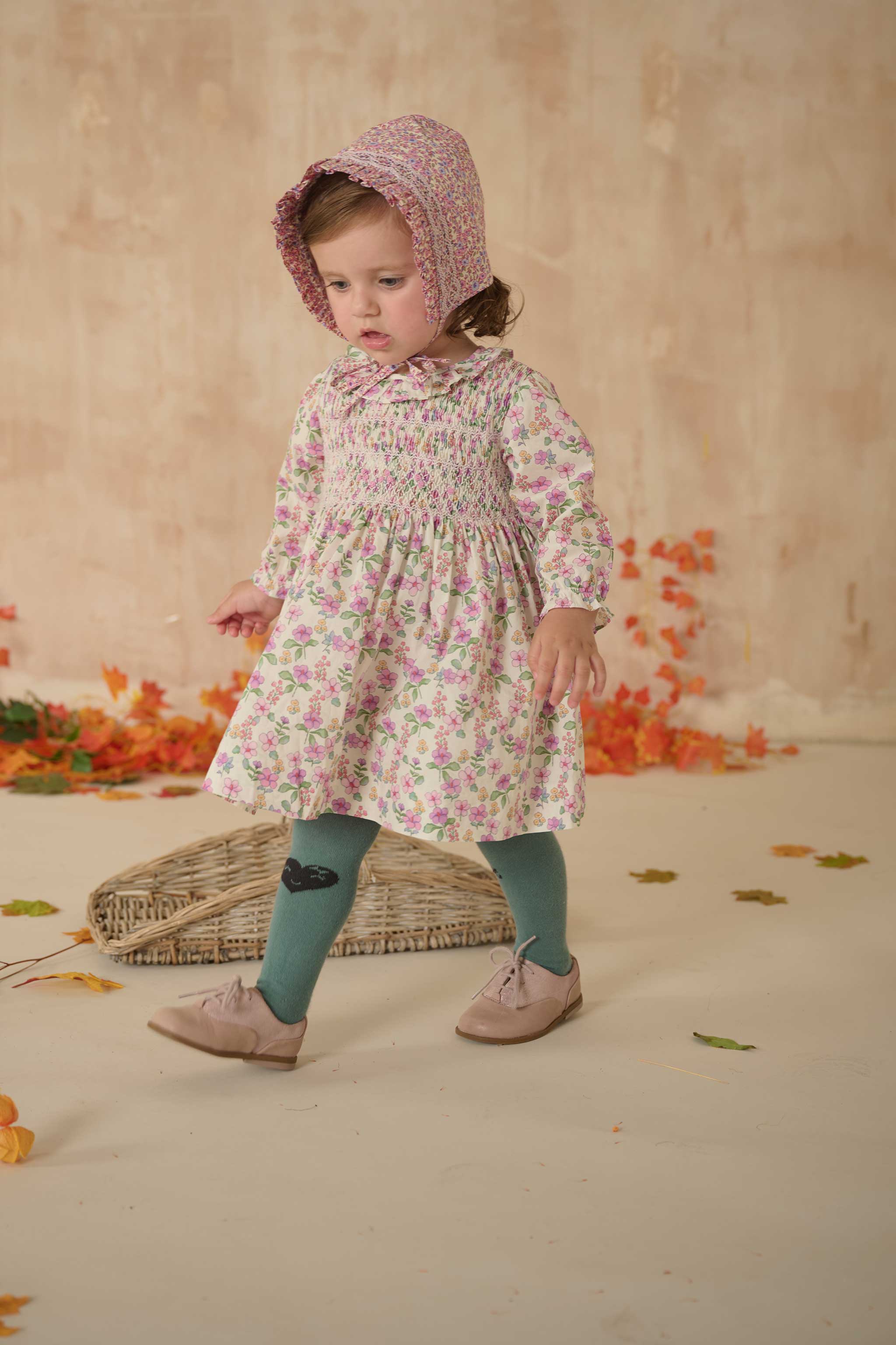 Hand-Smocked Baby Dress - Solaria