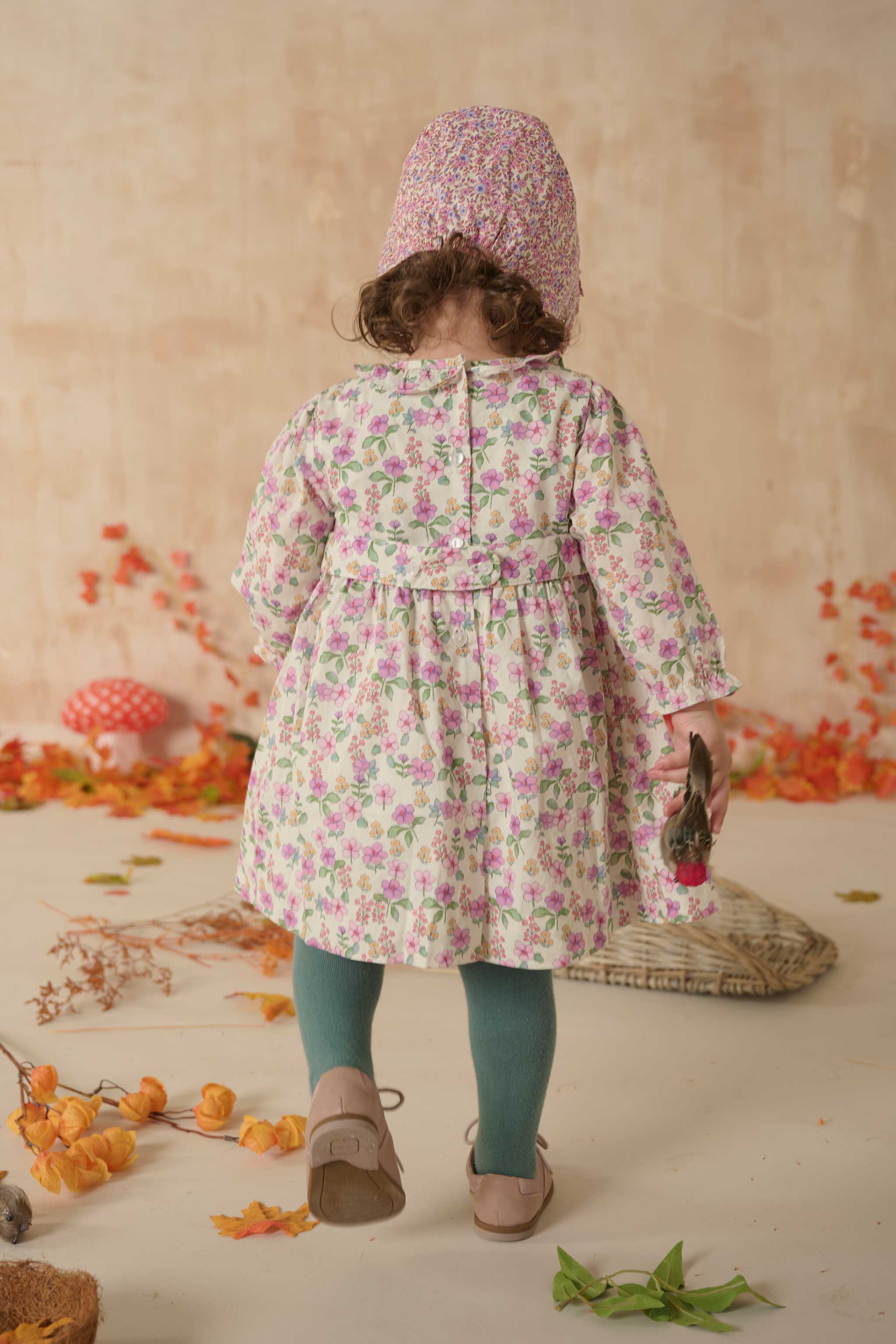 Hand-Smocked Baby Dress - Solaria