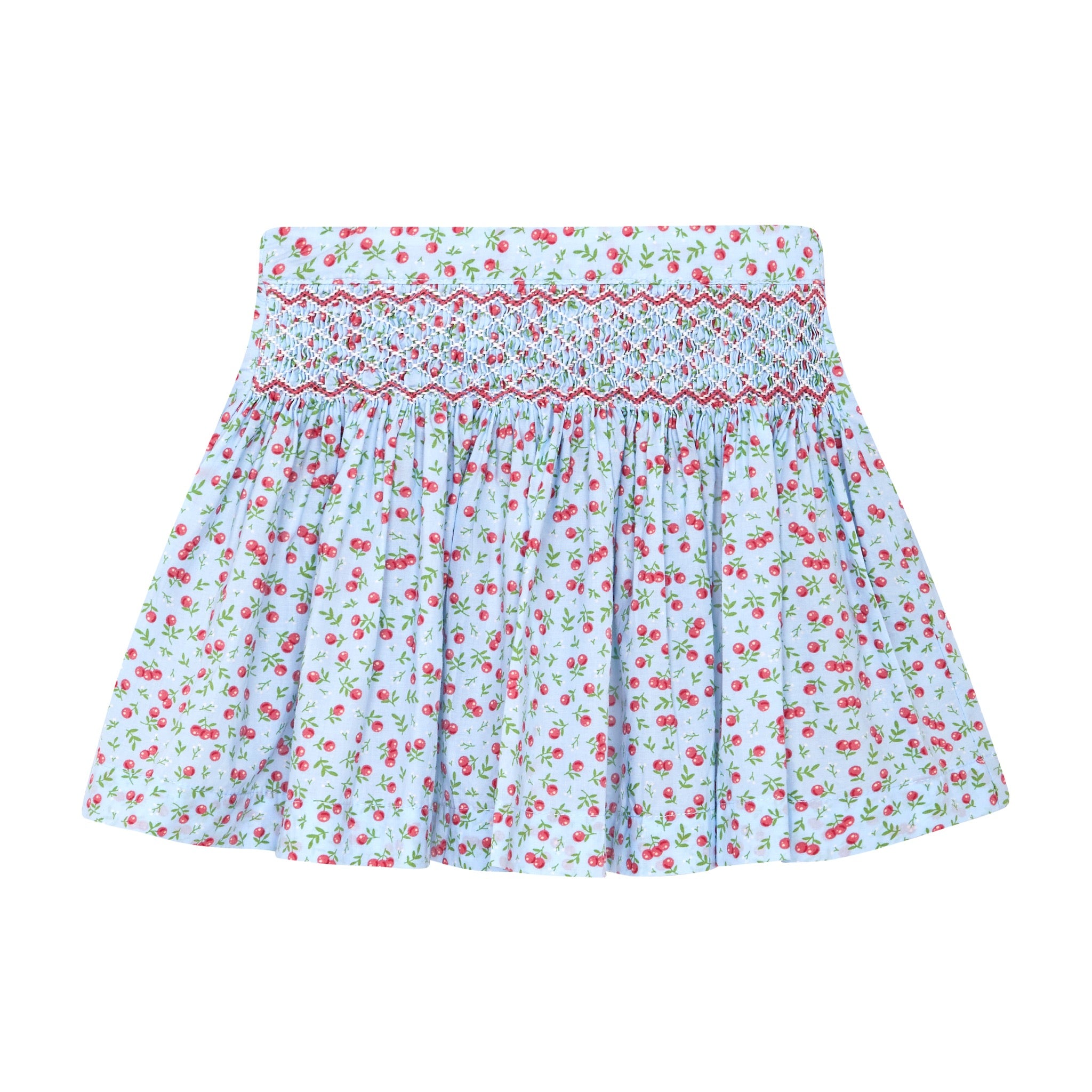 cherry print skirt, front
