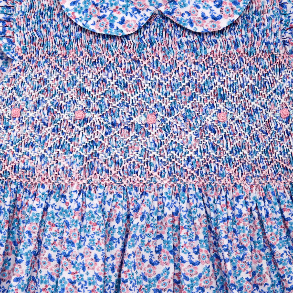 Hand-Smocked Baby Dress - TALULA