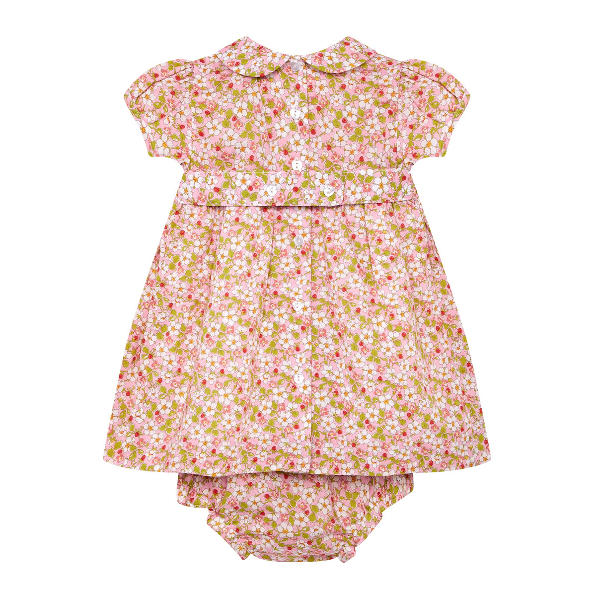 Made with Liberty Fabric: Hand-Smocked Baby Dress - JOSETTE