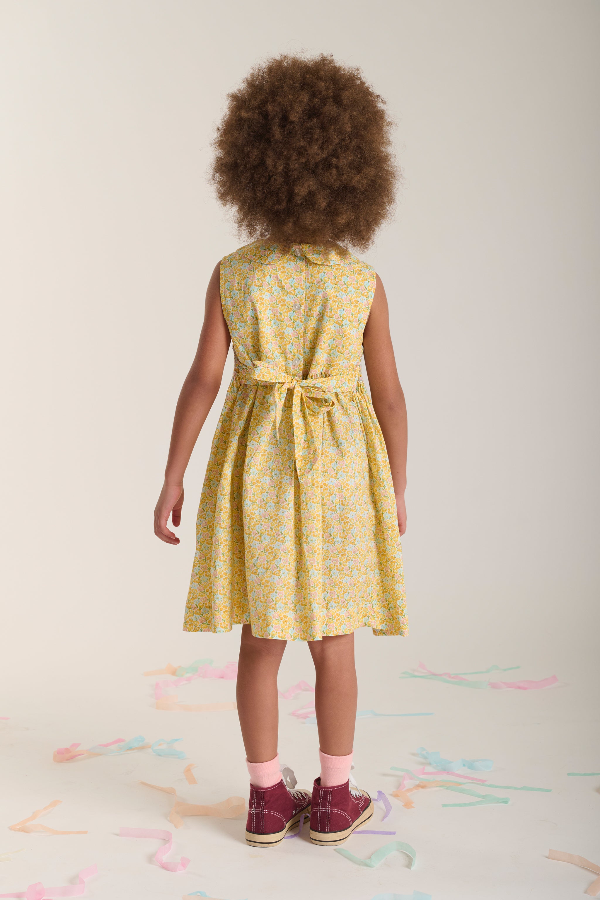 Hand-Smocked Girls Dress - Fernanda