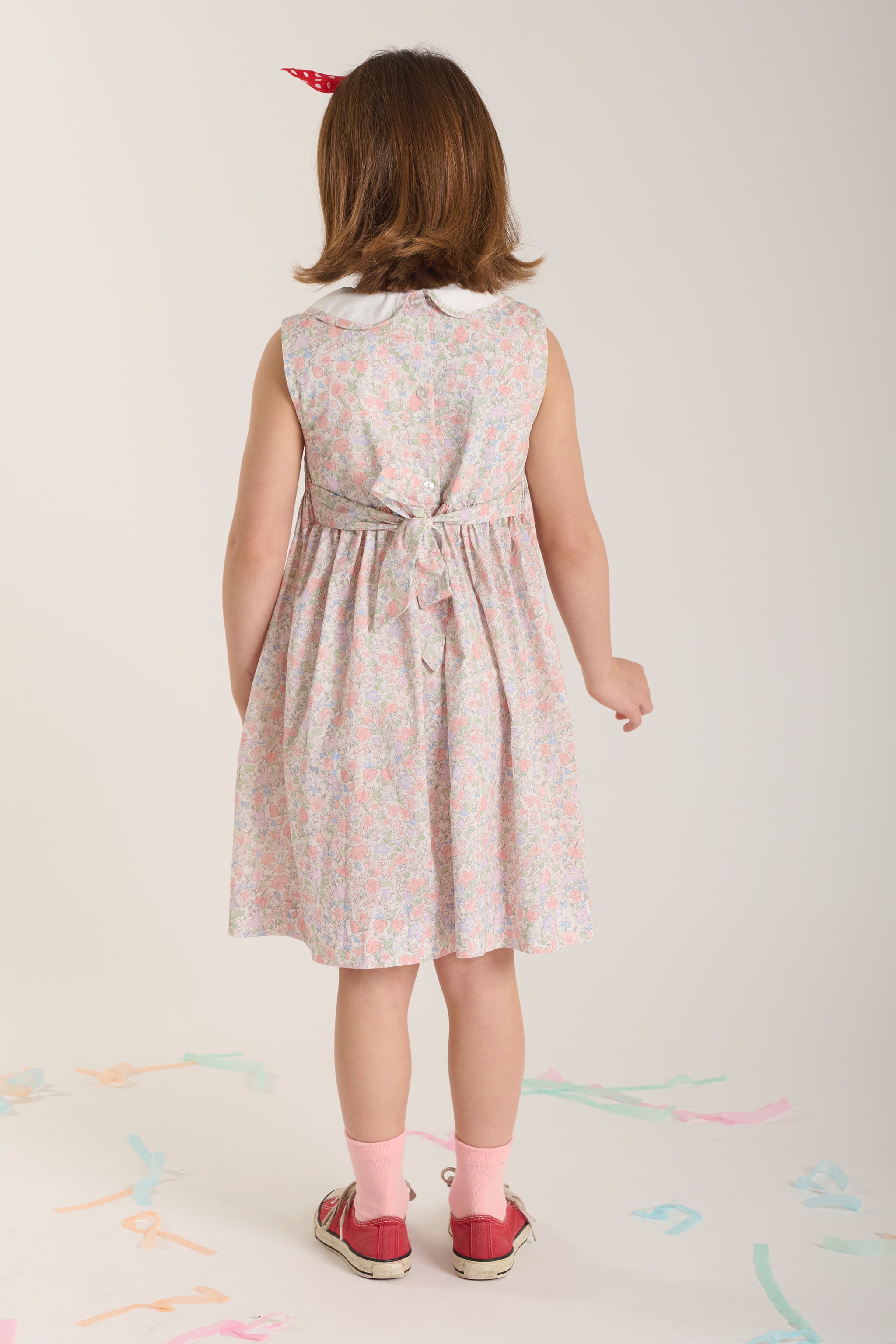Hand-Smocked Girls Dress - Fiona