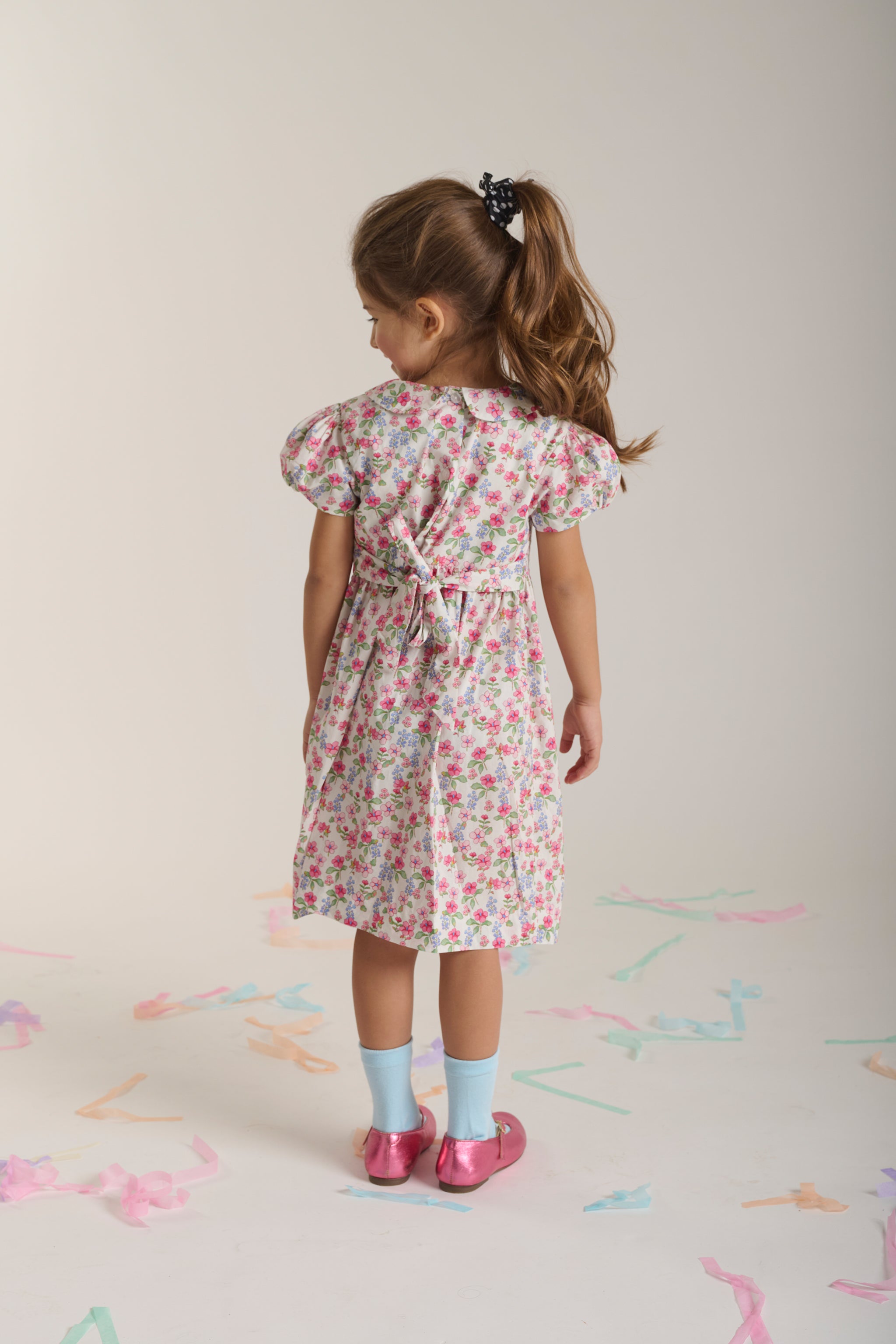 Hand-Smocked Girls Dress - Hannah
