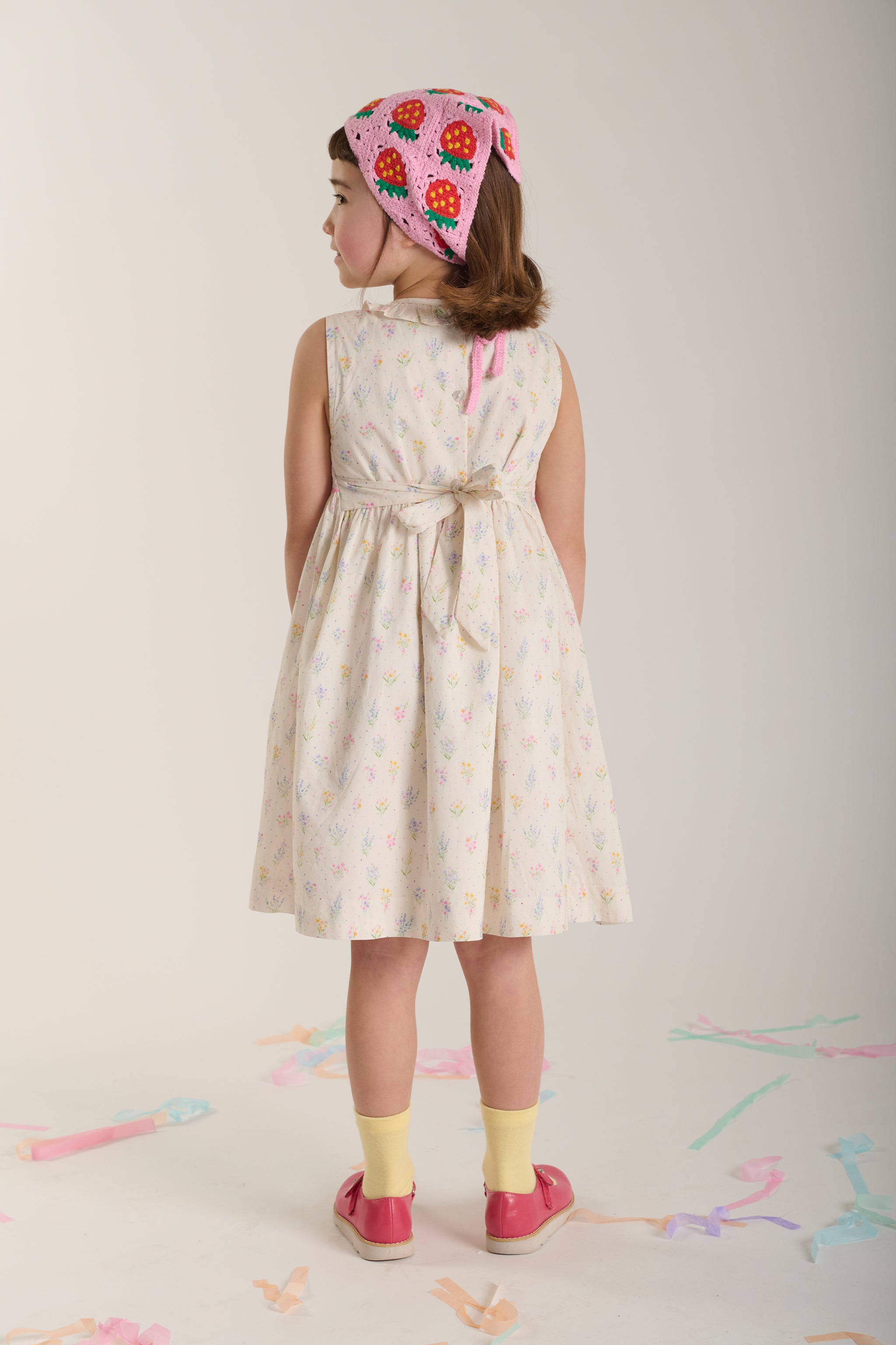 Hand-Smocked Girls Dress - Kacey