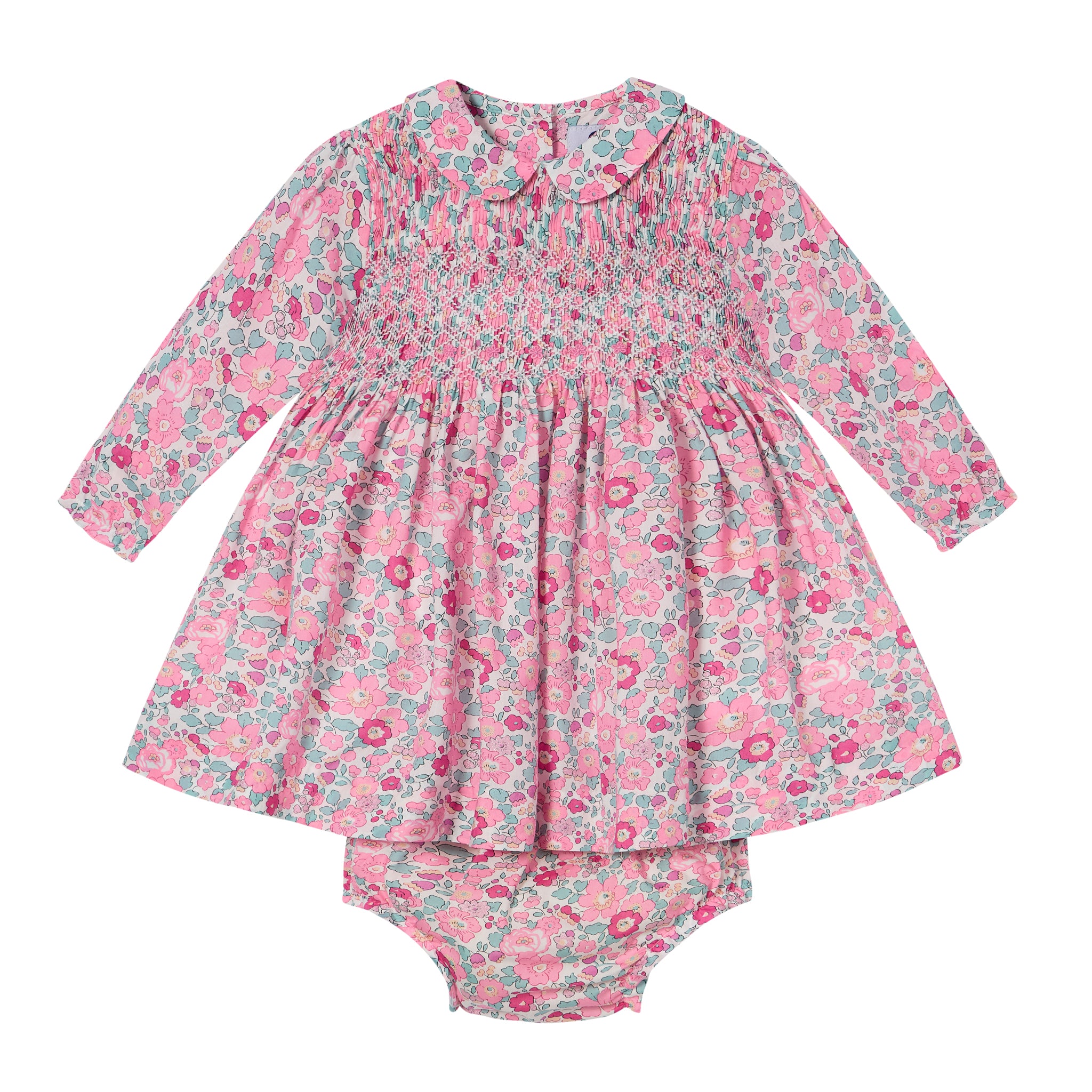 Hand-Smocked Baby Dress - Izzy