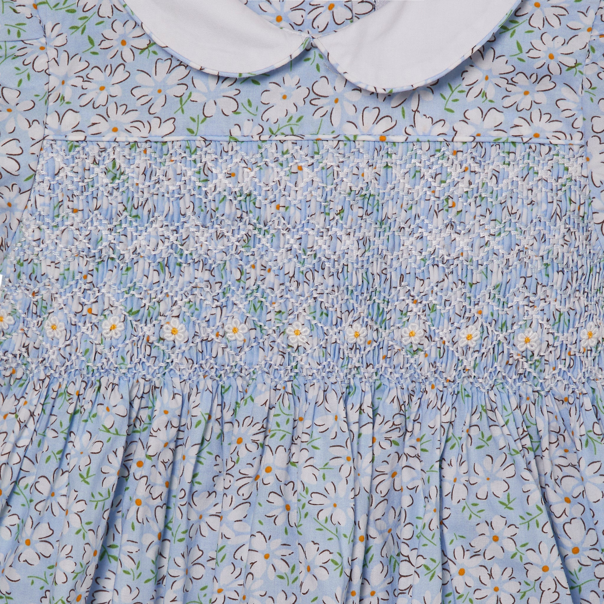 Hand-Smocked Baby Dress - Jessamy