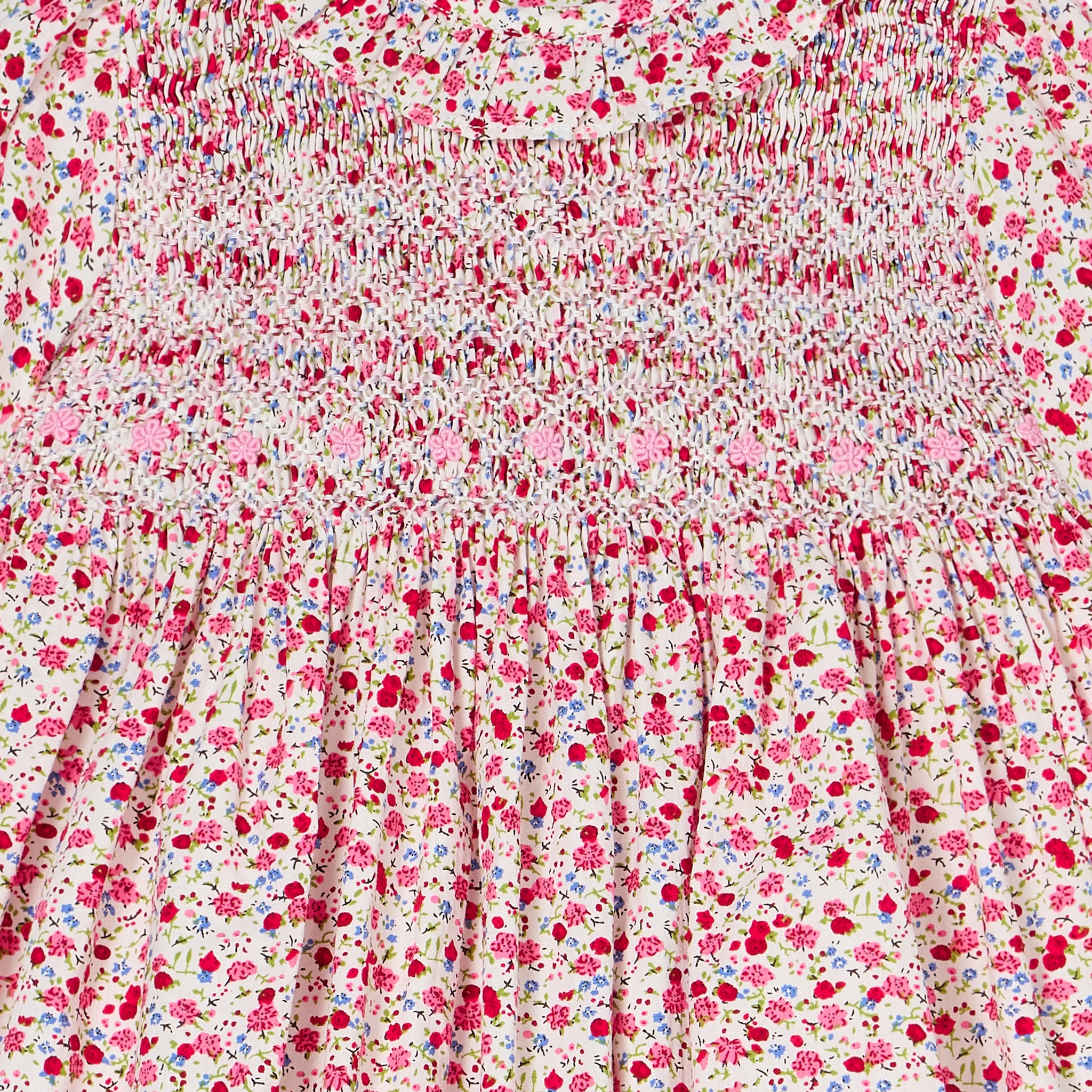 Hand-Smocked Baby Dress - Keelin