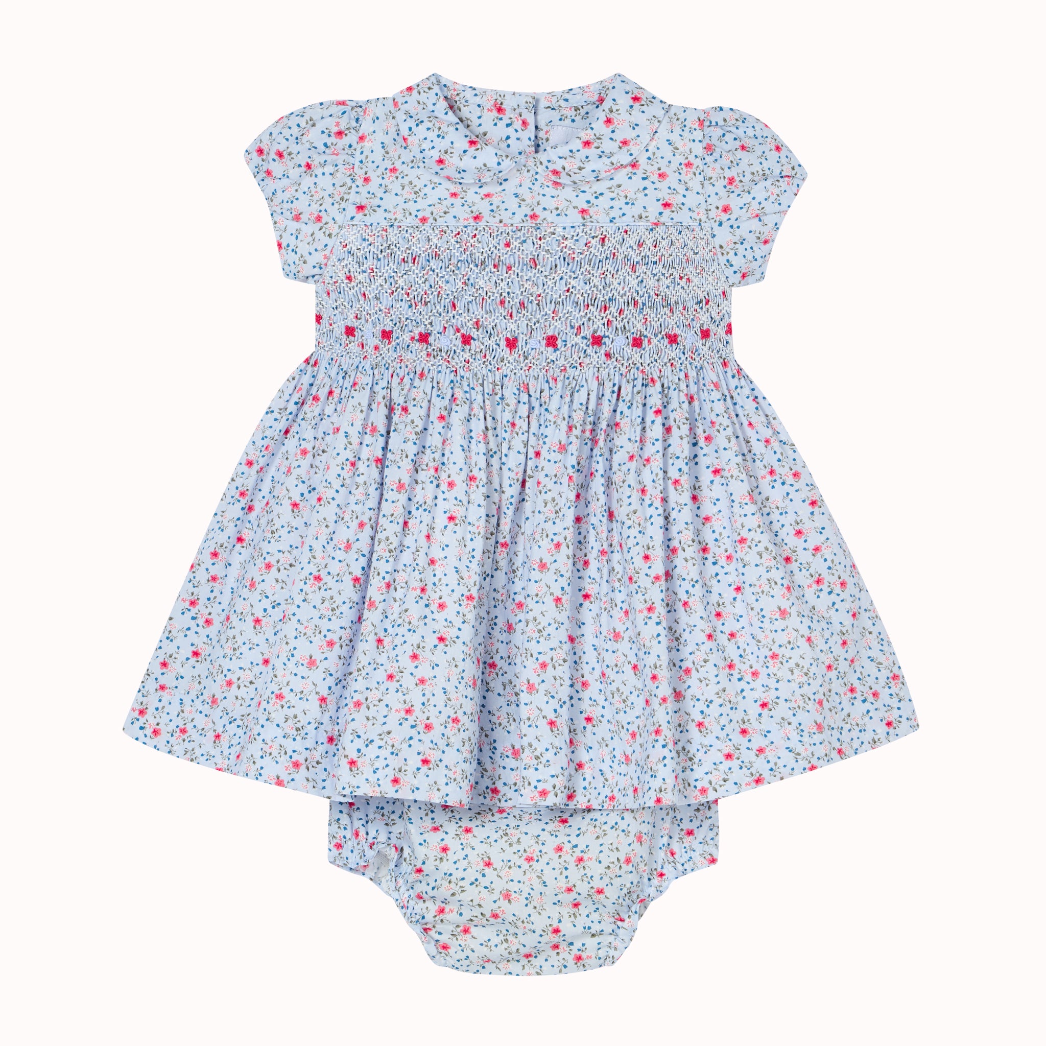 Hand-Smocked Baby Dress - Soraya