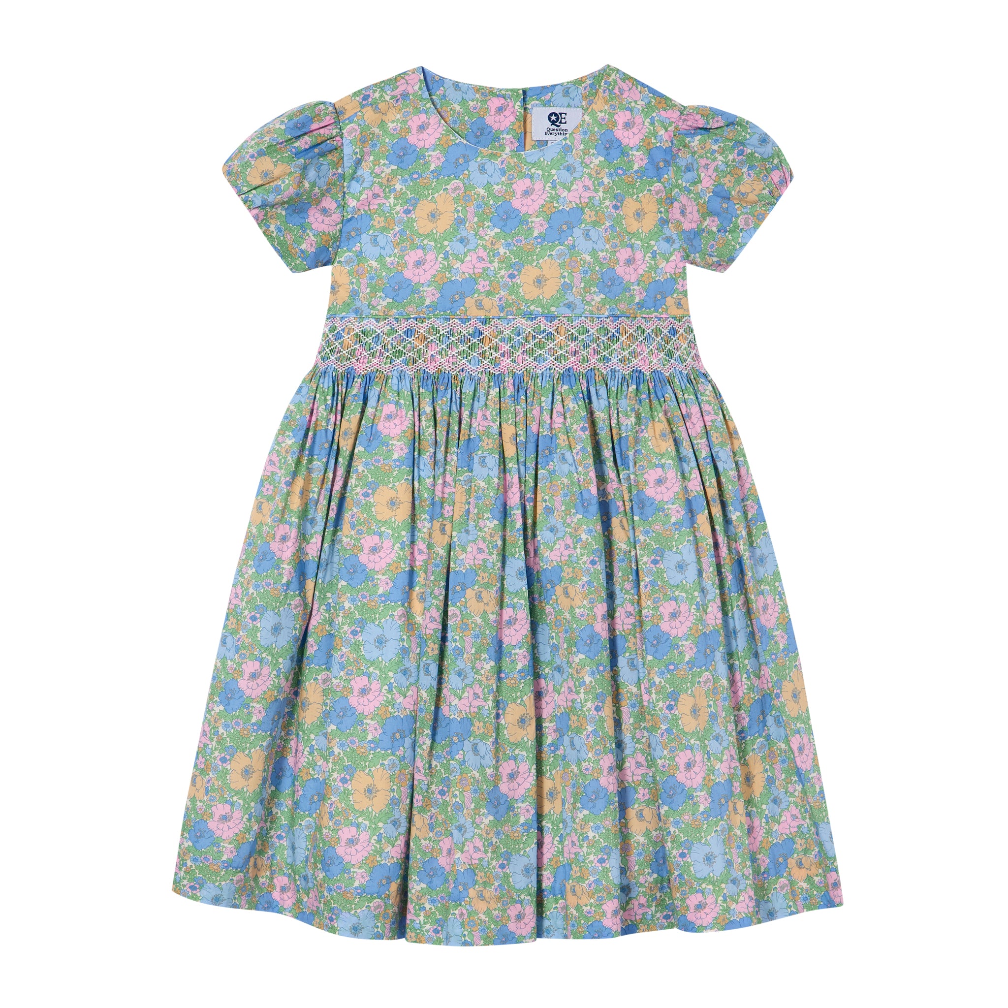 Hand-Smocked Girls Dress - Nola