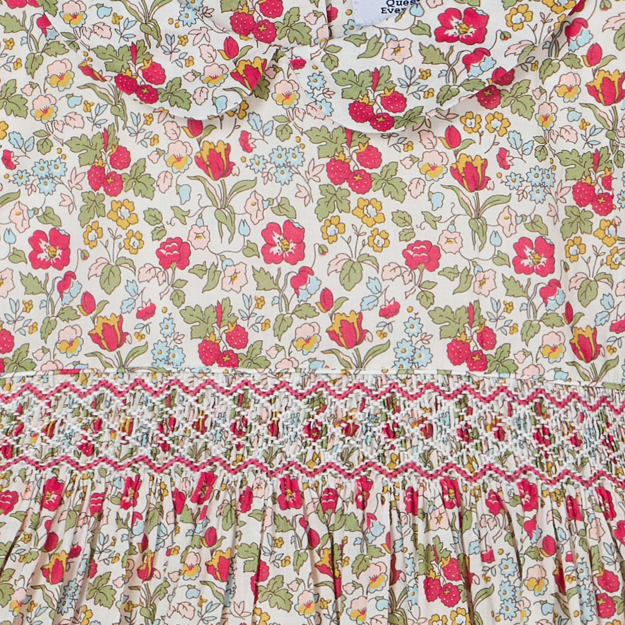 Hand-Smocked Girls Dress - Daphny