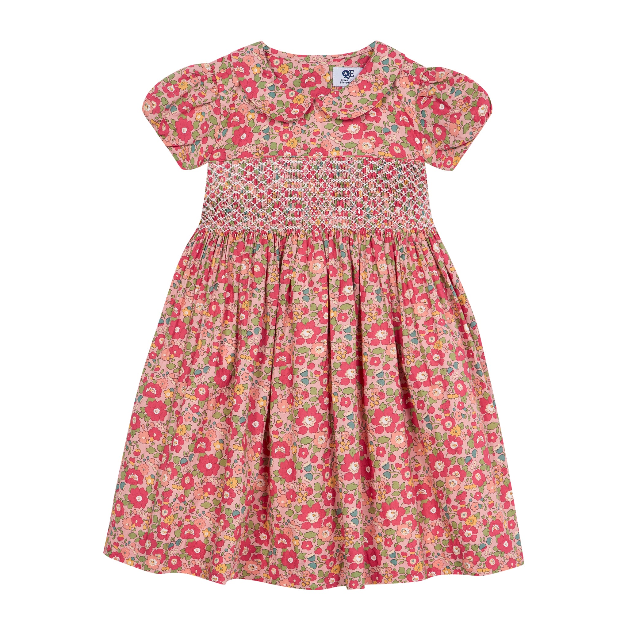 Hand-Smocked Girls Dress - Emerson