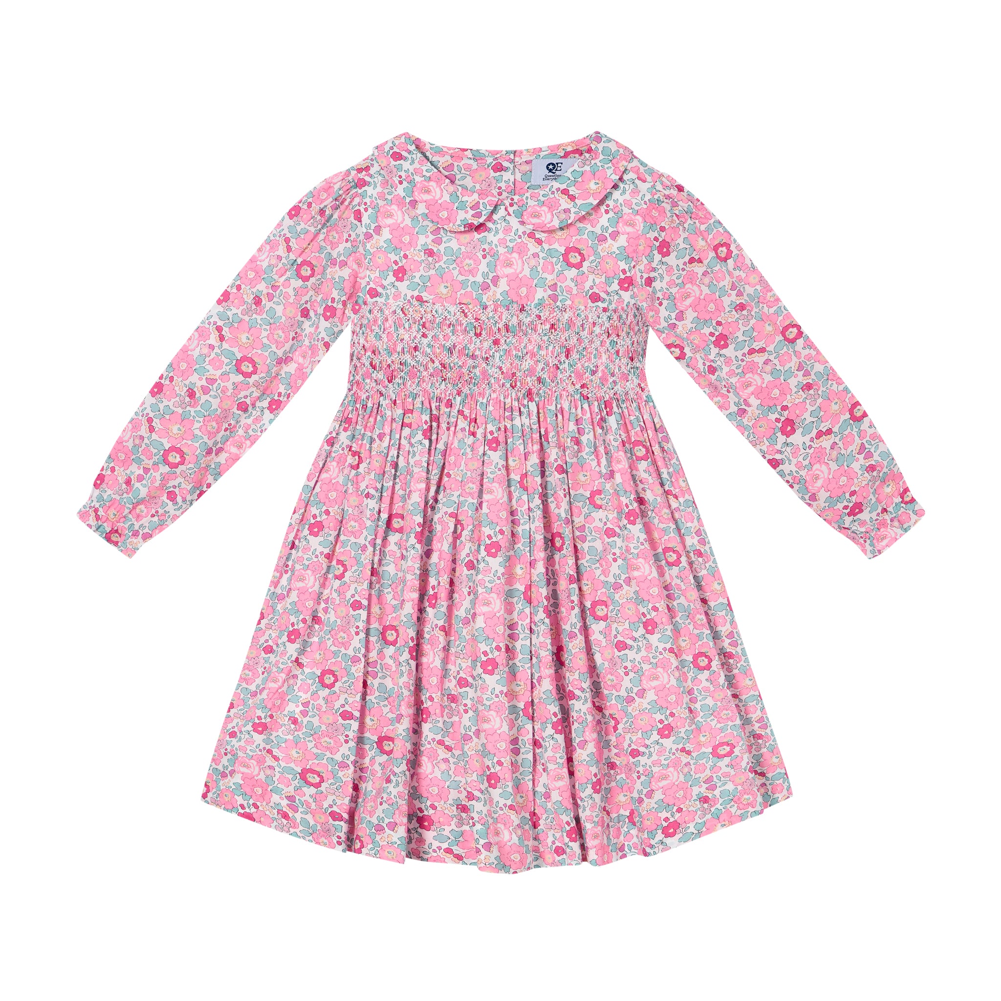 Hand-Smocked Girls Dress - Ilona
