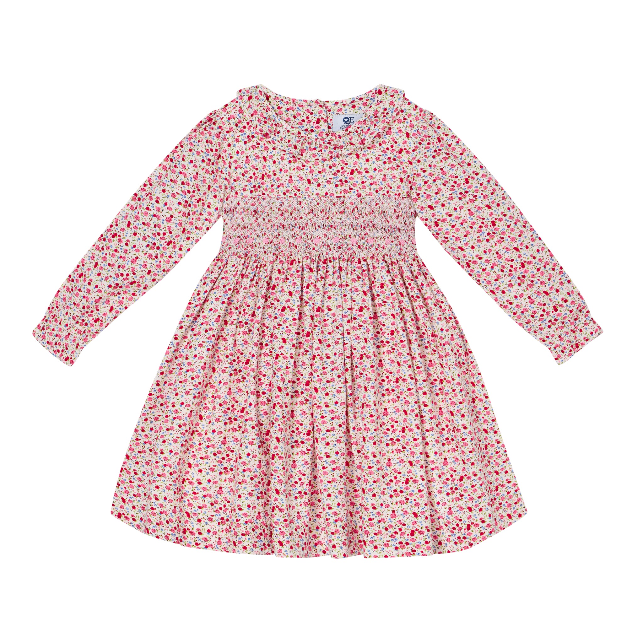 Hand-Smocked Girls Dress - Kendra