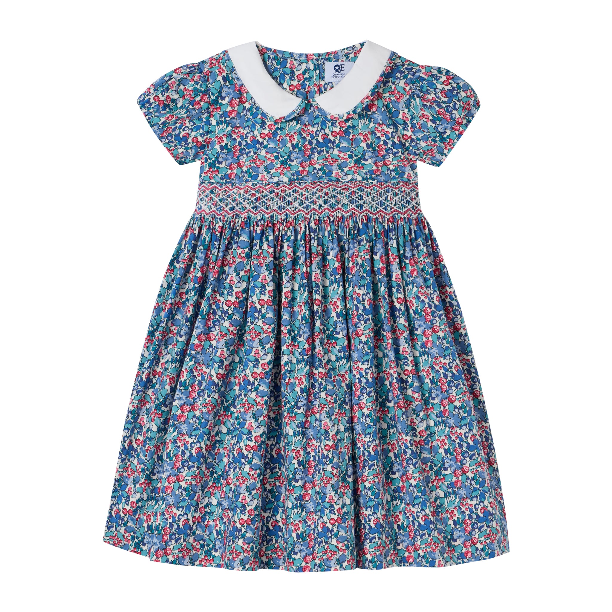Hand-Smocked Girls Dress - Martha