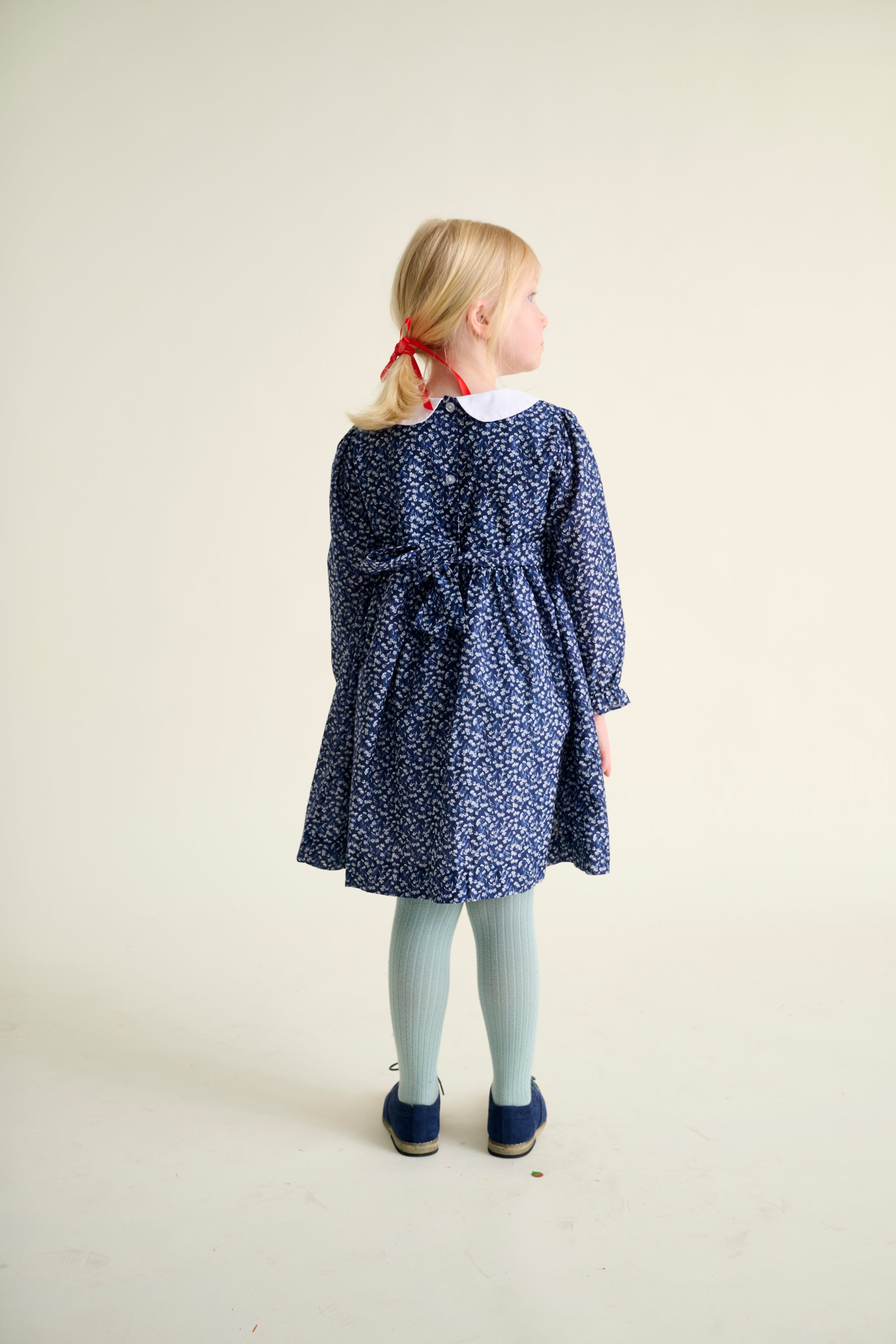 Hand-Smocked Girls Dress - Joan
