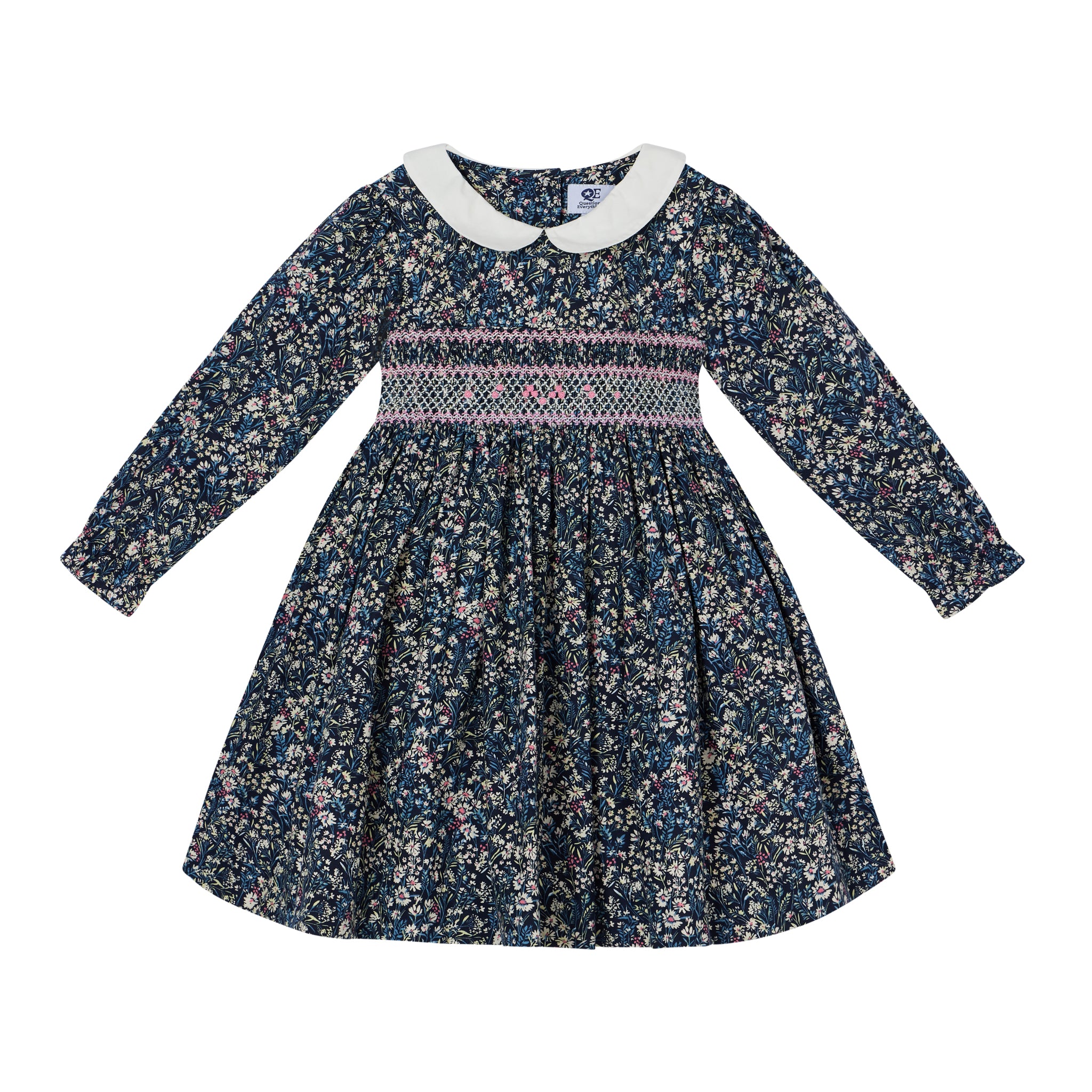 Hand-Smocked Girls Dress - Rhiannon