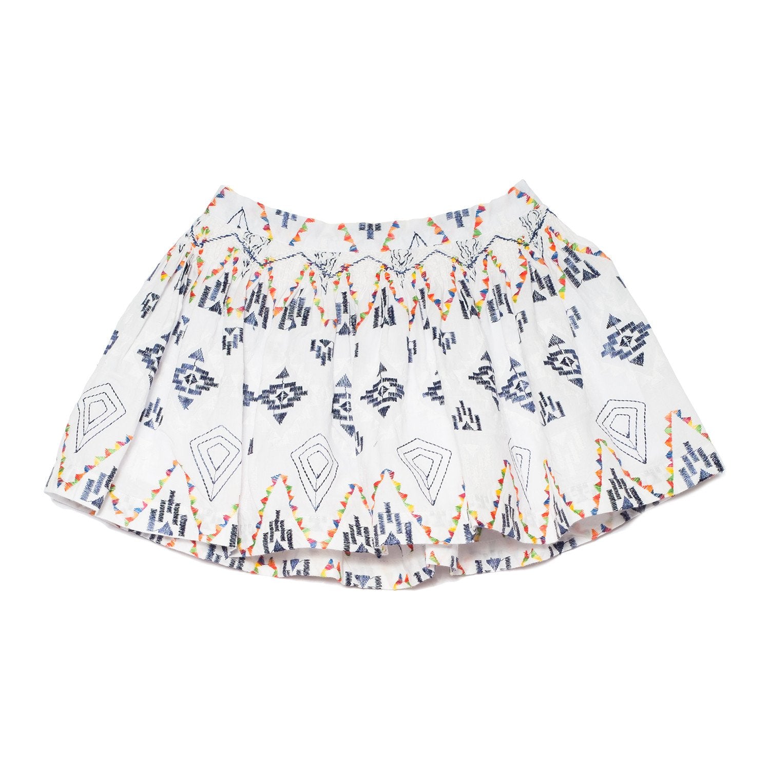 girls aztec print summer skirt
