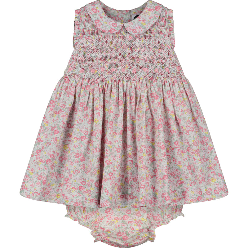 Smocked Baby Dress - Dora