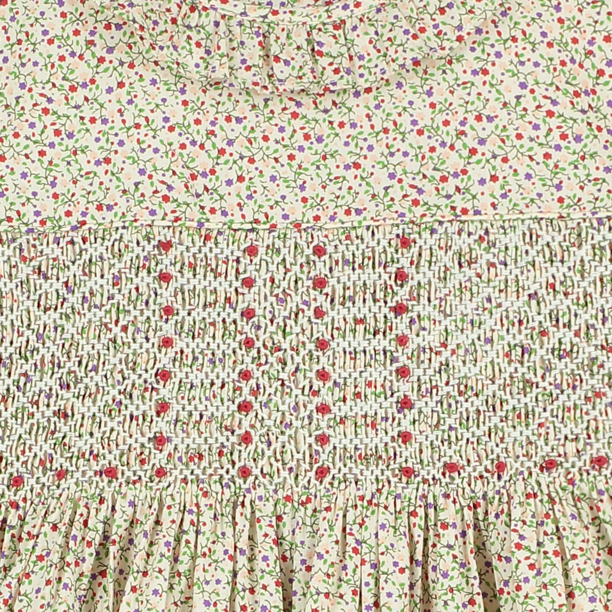 smocking detail