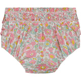 Liberty print baby shorts, front