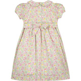 Liberty print girls dress, smocked, limited edition, back