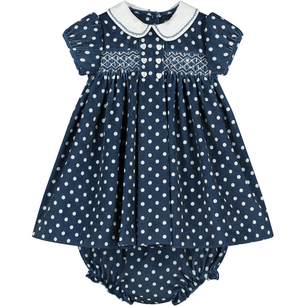Smocked Baby Dress - Polly